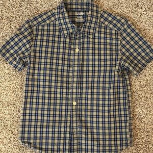 Carters Plaid Short Sleeve Shirt 4T